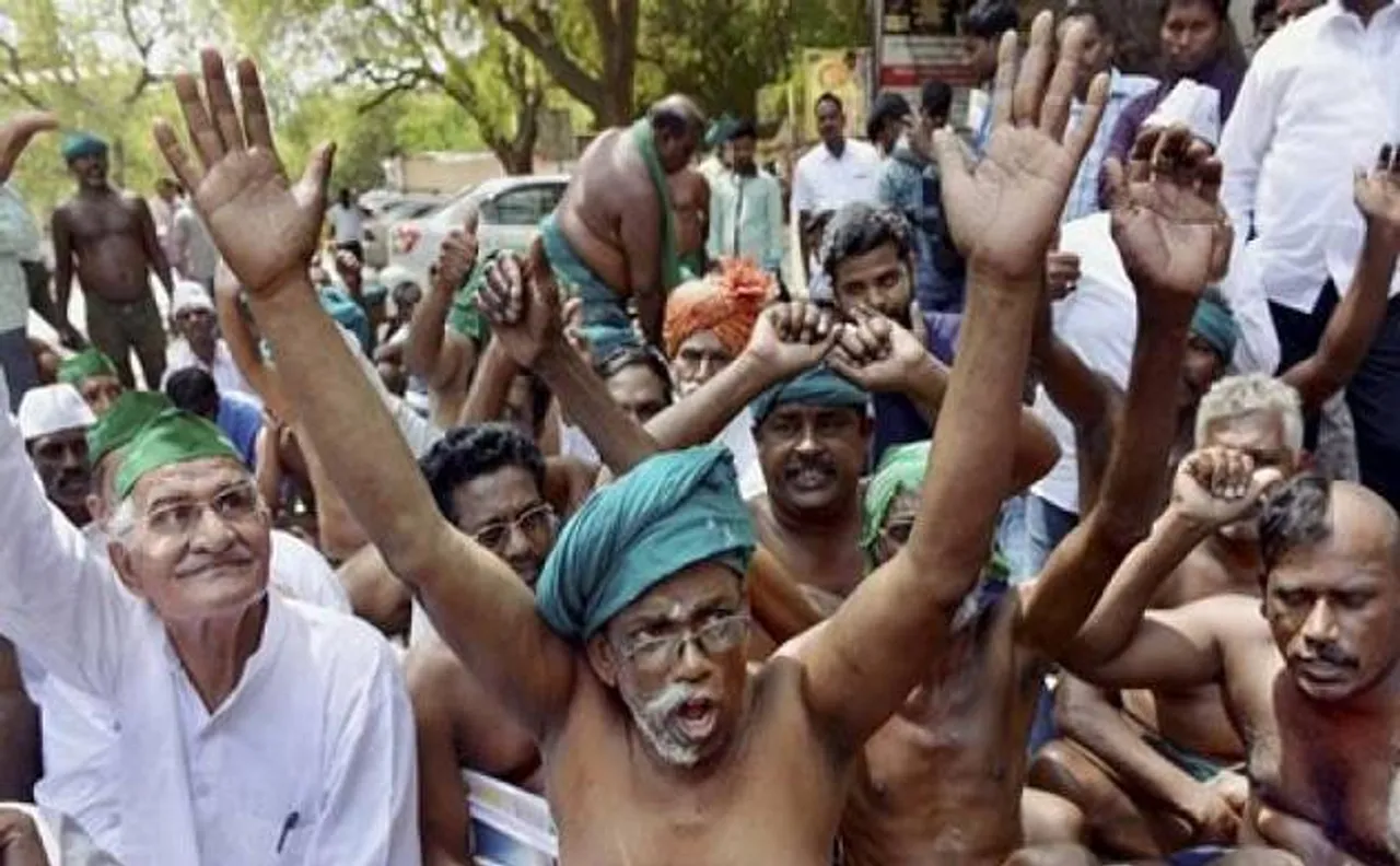Tamil film director, his supporters get arrested for blocking flyover in protest over farmers' issue
