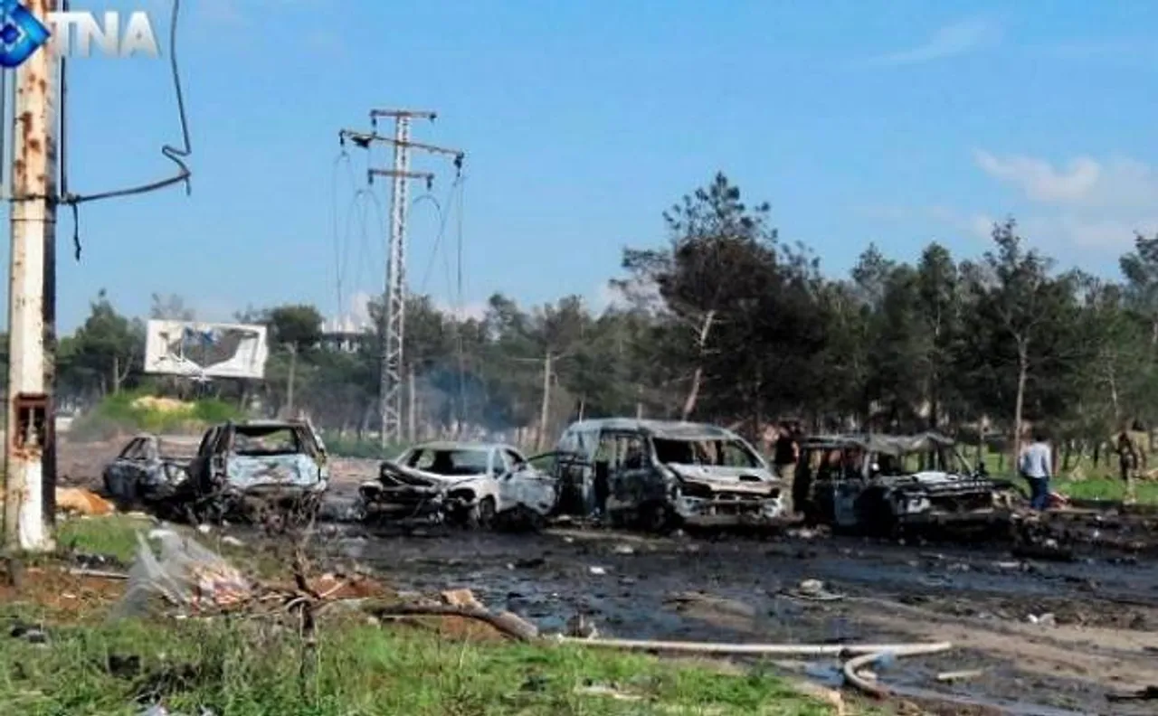 At least 24 evacuees killed in Syria suicide car bombing