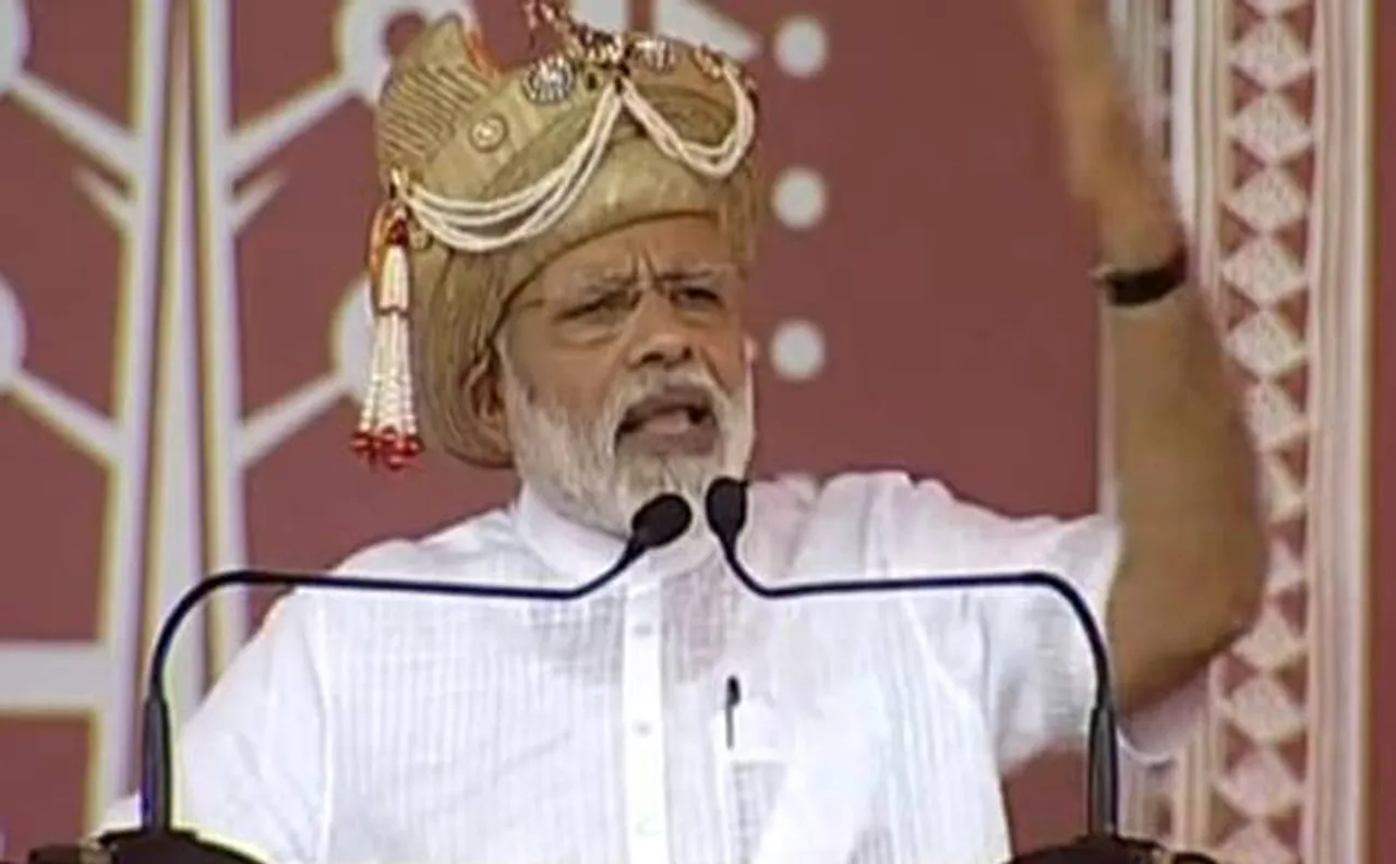PM Modi in Gujarat: 'Make your mobile phones your bank. I urge you all to download BHIM App'
