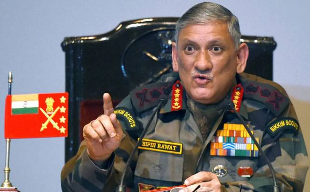 General Bipin Rawat reminds top commanders about strong image of Army amid human shield video