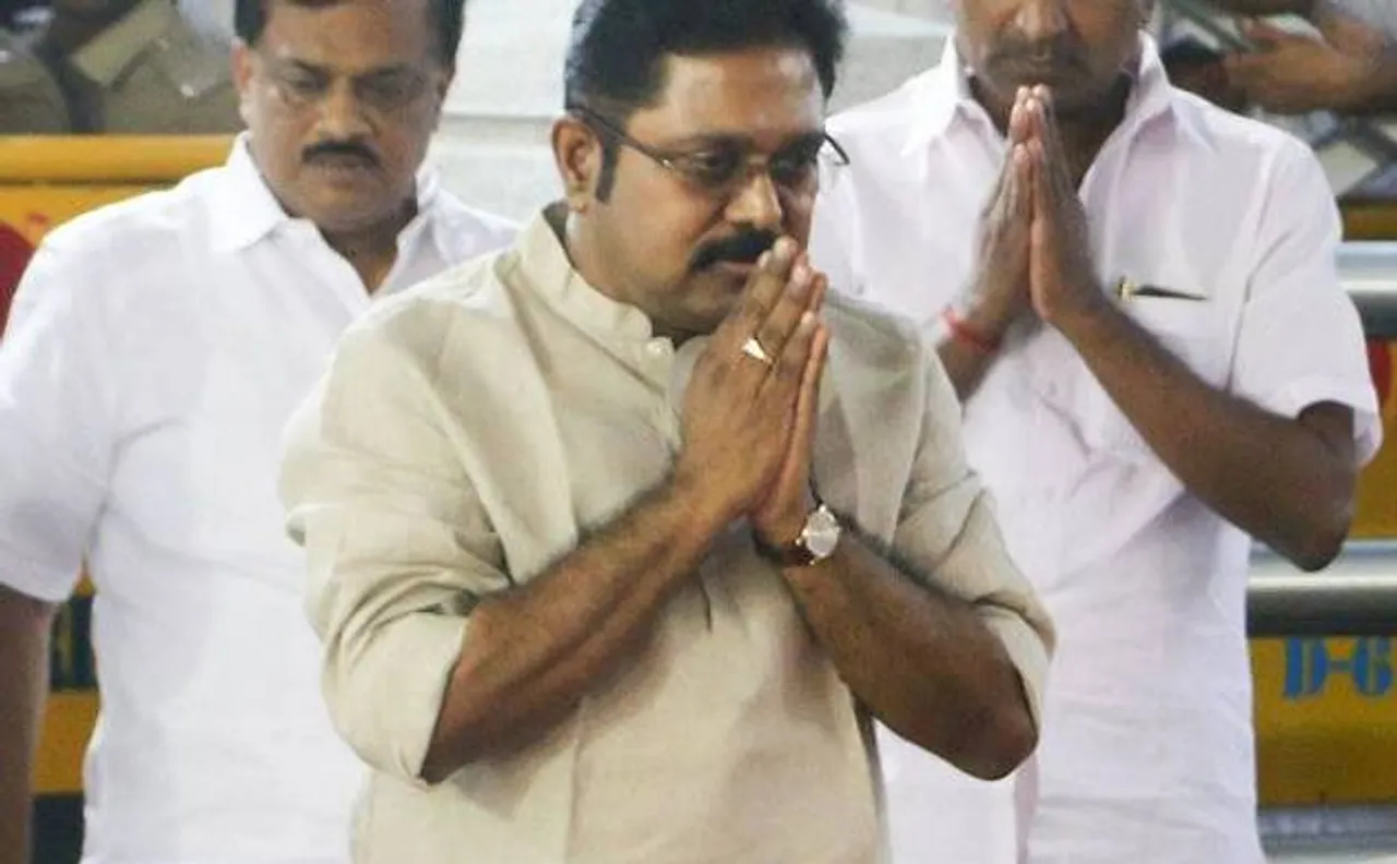 AIADMK symbol row: Dinakaran booked for allegedly trying to bribe Election Commission official, says will deal legally