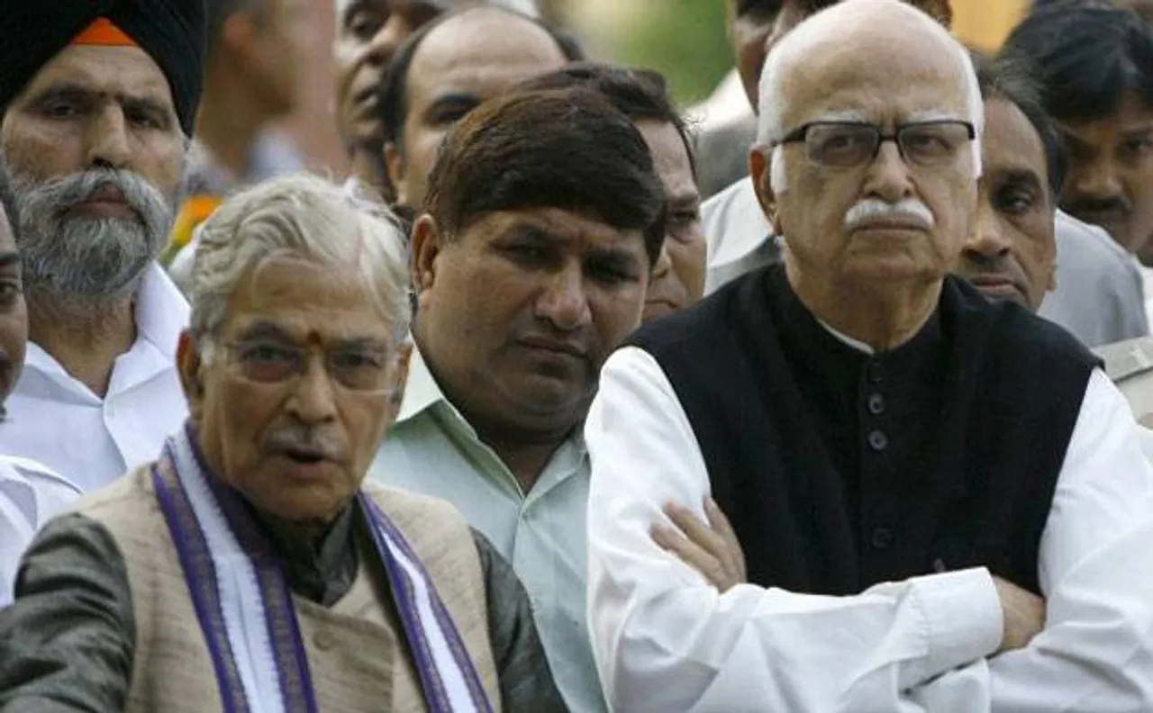 Babri case: Advani, Bharti, Joshi to stand trial; Lalu calls it 'well thought-out politics'; Uma says ready to sacrifice her life