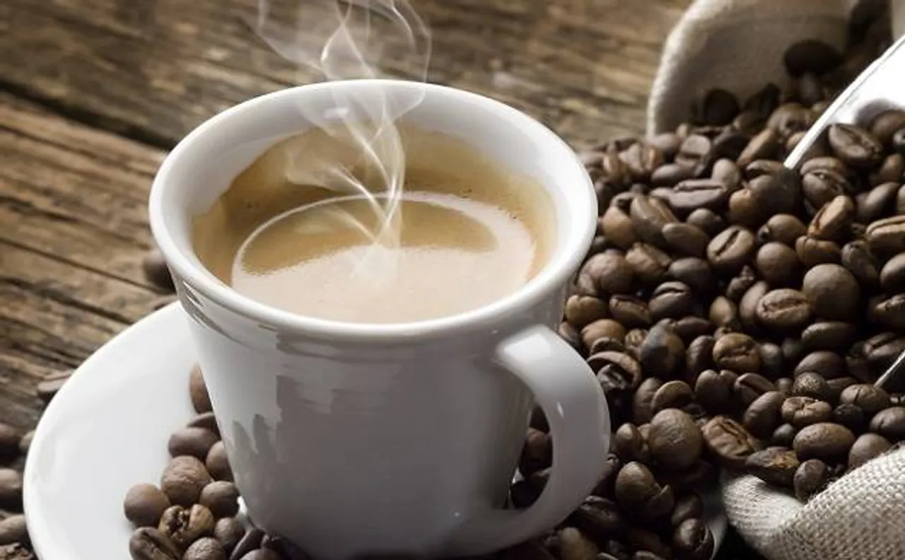 Caffeine vs exercise: opt for a quick walk up and down the stairs!