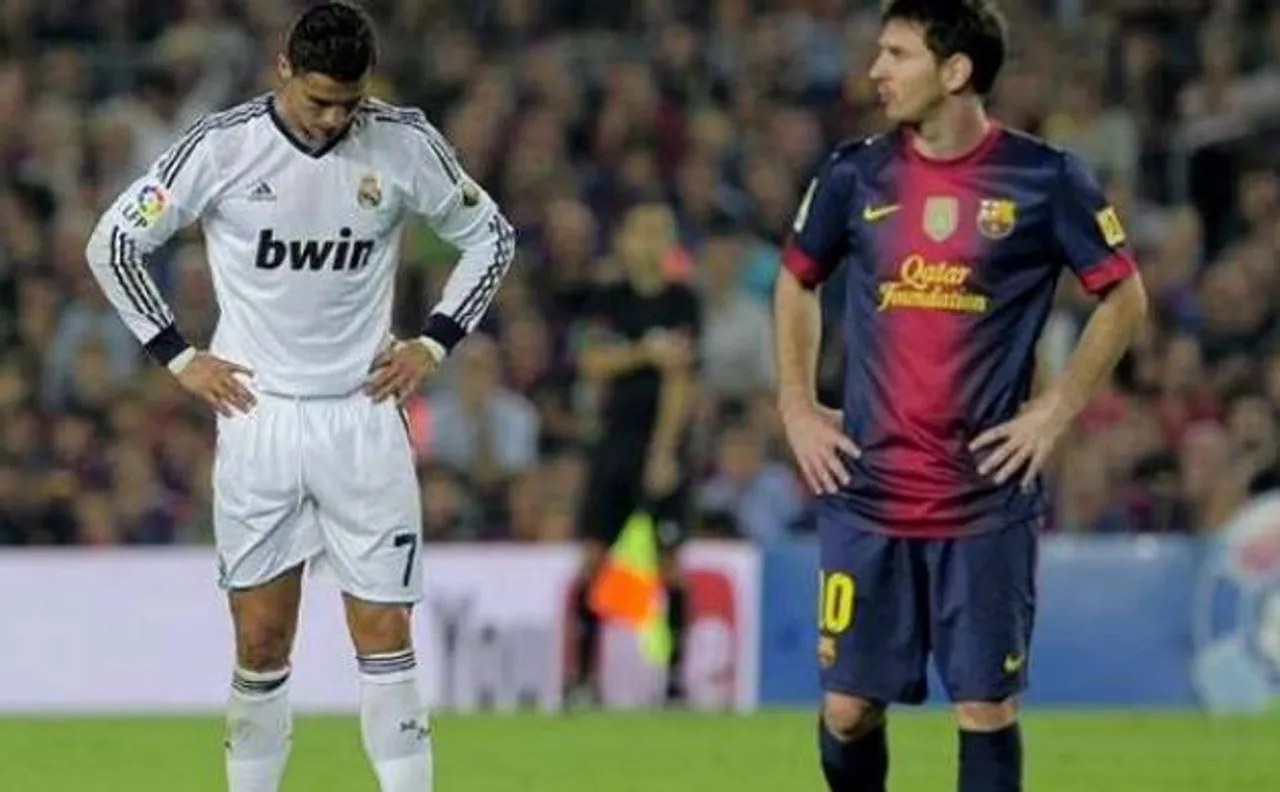 Lionel Messi, Cristiano Ronaldo kissing graffiti causes stir pre-Clasico