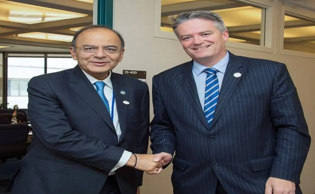Finance Minister Arun Jaitley meets his Indonesian and Australian counterparts