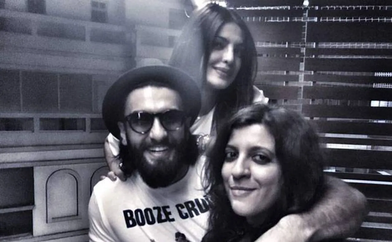 Priyanka Chopra enjoys home coming party with Ranveer Singh, Zoya Akhtar