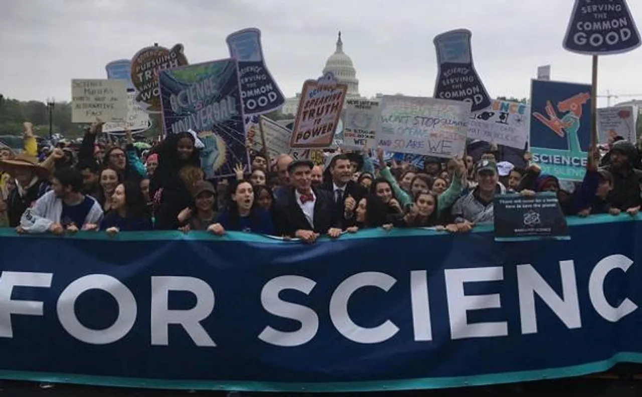 'March for Science': Anti-Trump rally spreads to 600 cities worldwide