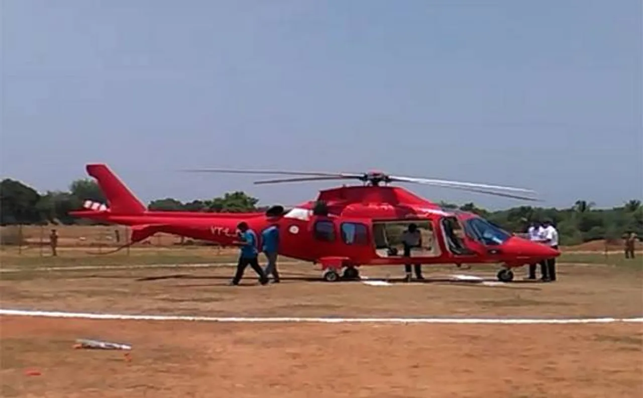 Karanataka CM Siddaramaiah's chopper makes emergency landing after bird hit