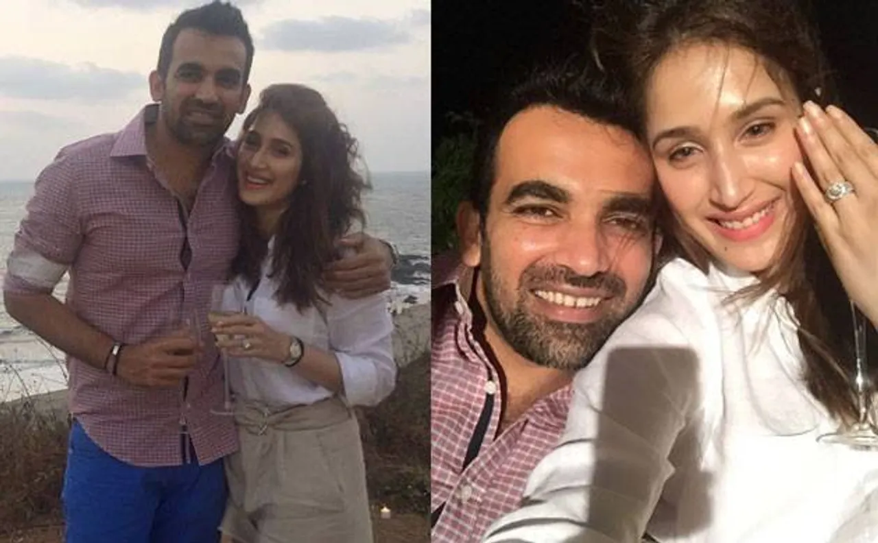 Zaheer Khan-Sagarika Ghatge announces ENGAGEMENT on Twitter on most ROMANTIC way (see pics)