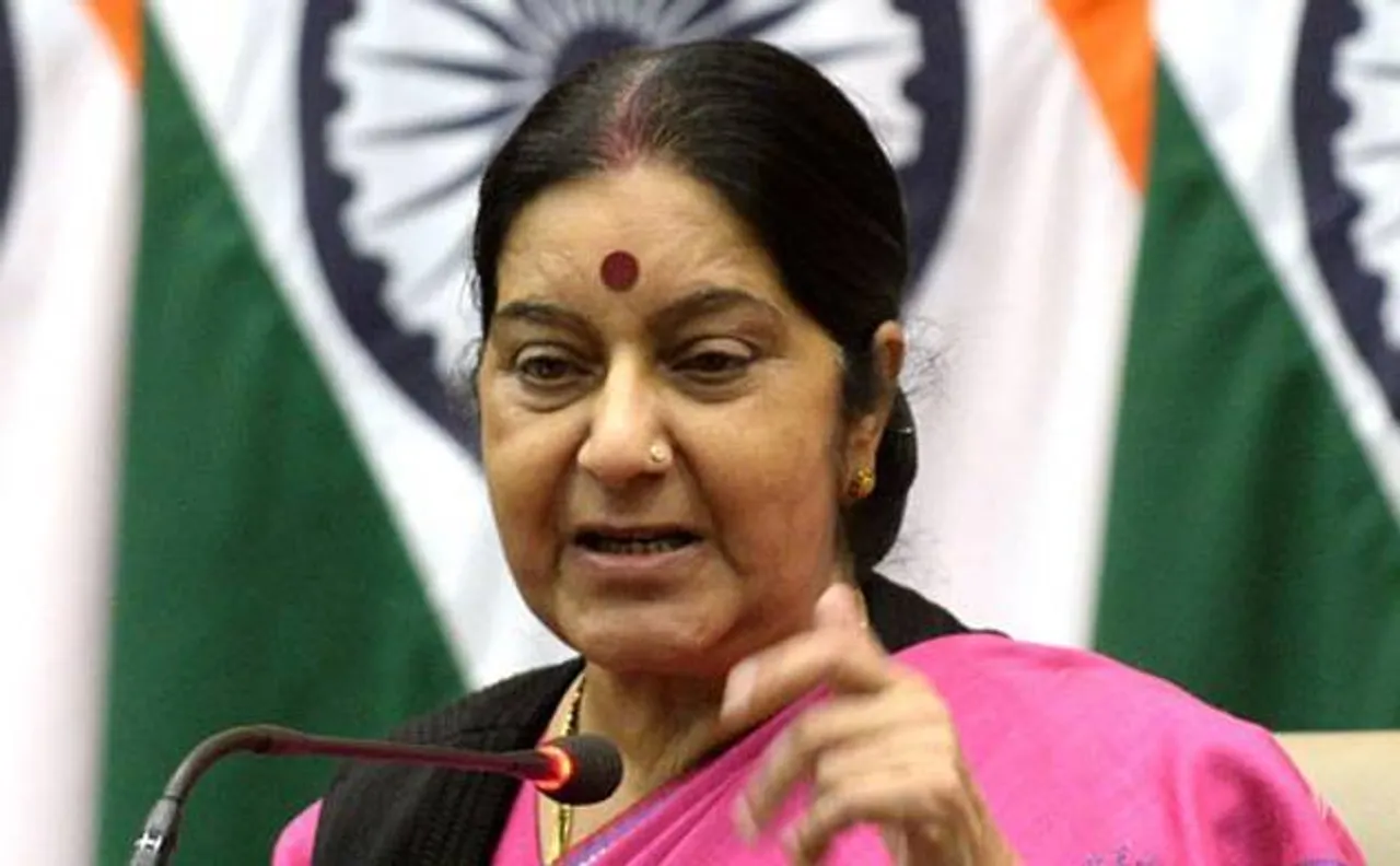 Rescue Indian woman harassed by her Saudi sponsor: Sushma Swaraj to Officials