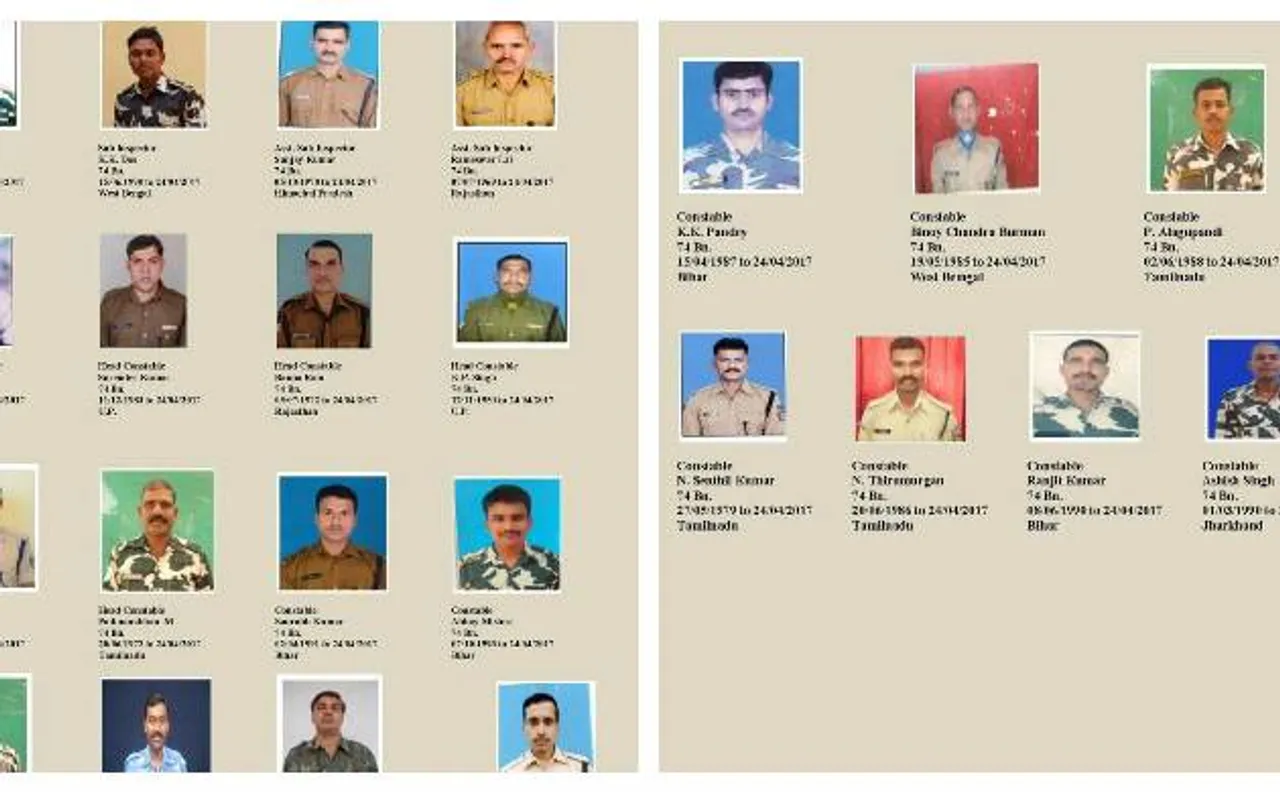 Sukma attack: CRPF jawans were having lunch when Maoists ambushed them