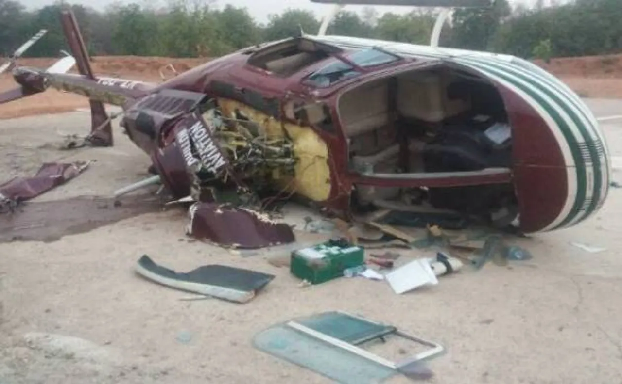Chhattisgarh: Chopper carrying CoBRA commandos crash lands in Sukma