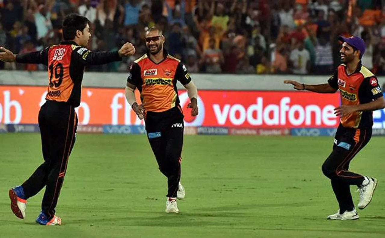 Video: IPL 2017 | KKR's Robin Uthappa elbows SRH bowler Siddharth Kaul, Yuvraj Singh plays peacemaker