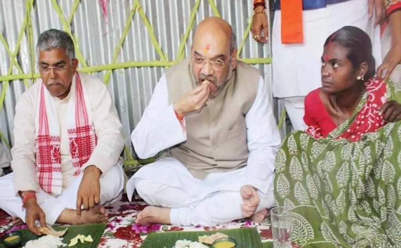 Naxalbari's Tribal family who hosted Amit Shah joins Mamata's party; BJP accuses 'TMC goons' of 'kidnapping' Mahali couple