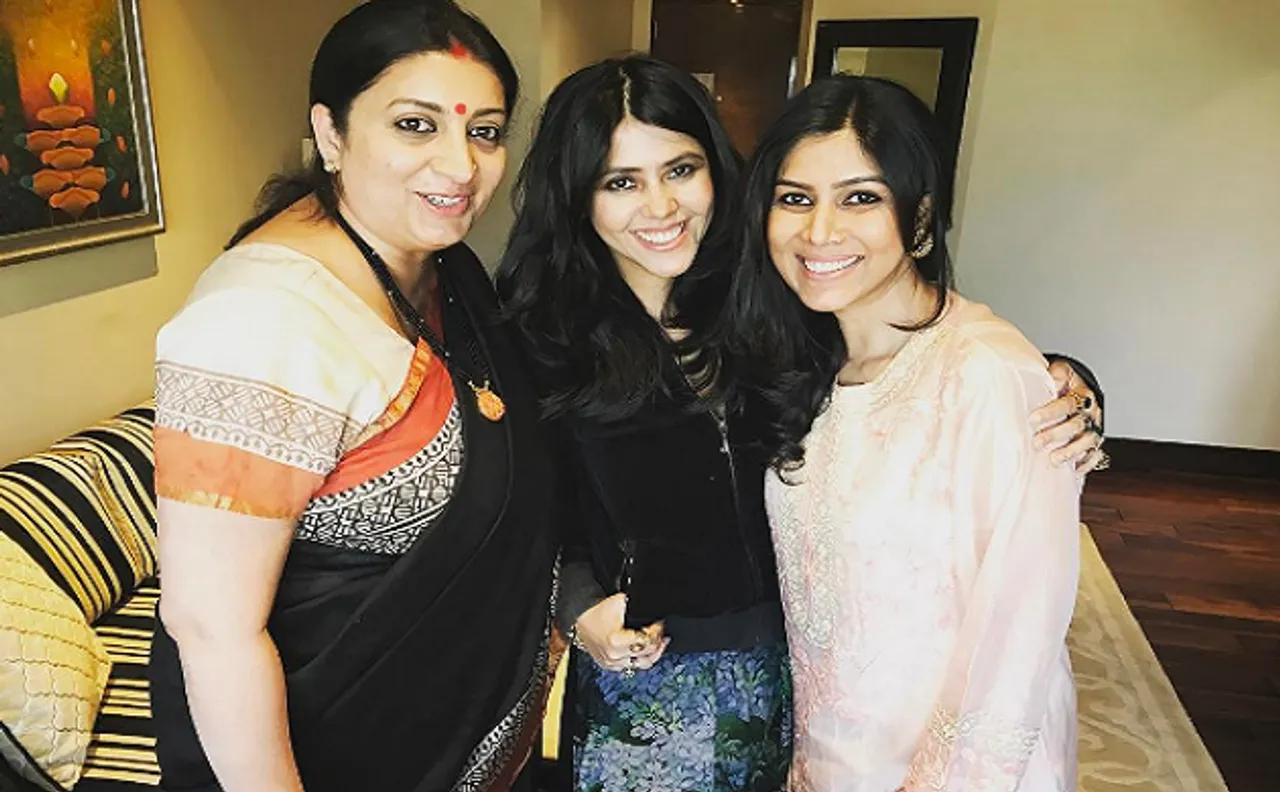 Check out Smriti Irani spreading nostalgic vibes by making her debut on Instagram 