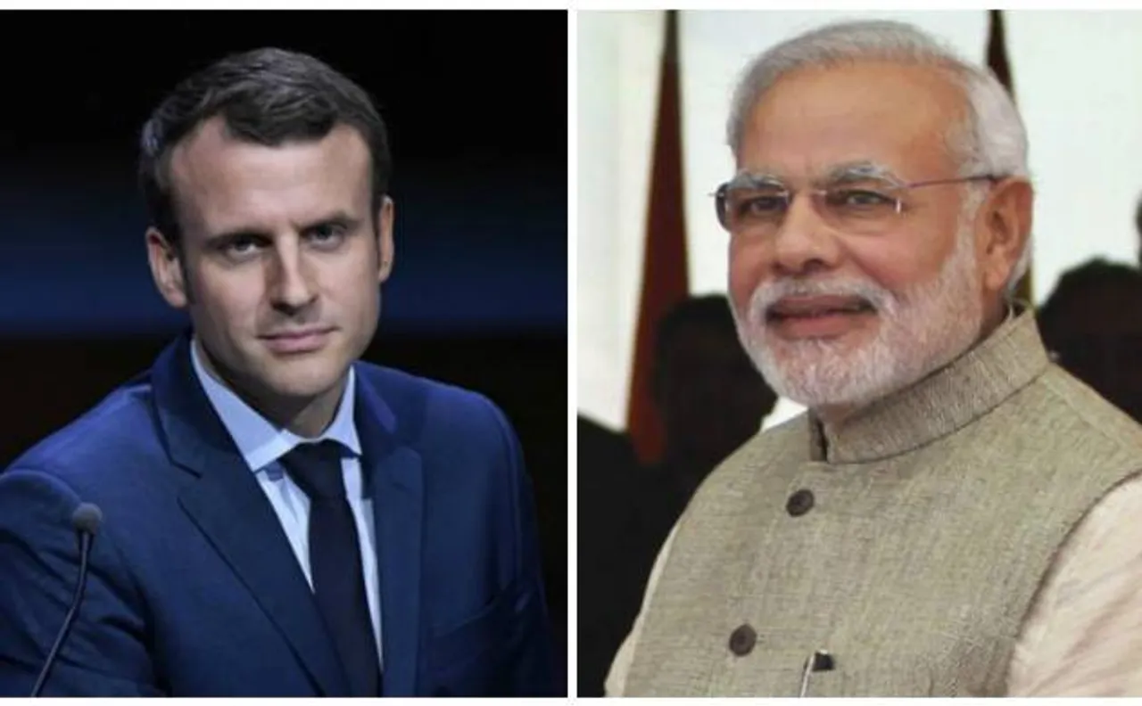 PM Modi congratulates new French pro-EU president Macron for his â€˜emphatic victoryâ€™