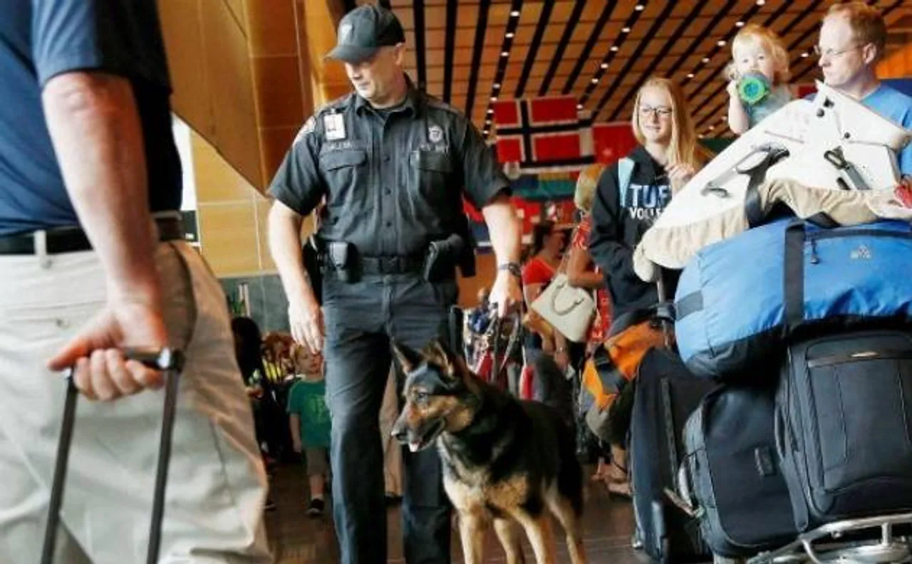 Dog in US takes bullet meant for police officer
