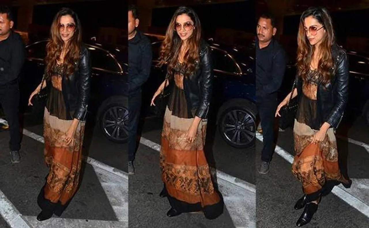 Deepika Padukone leaves for Cannes Festival 2017, drools people over her gorgeous 'Airport' look (see pic)