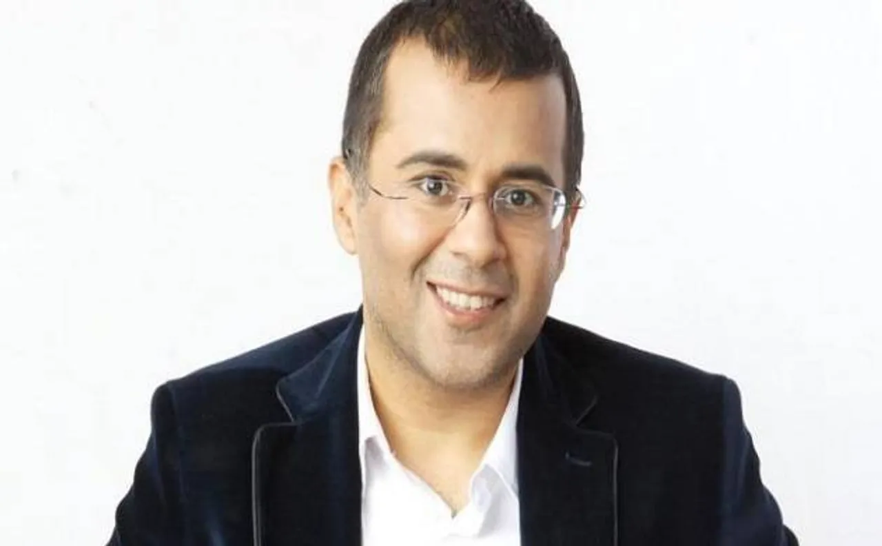 Chetan Bhagat says Indians love to create caste system in literature