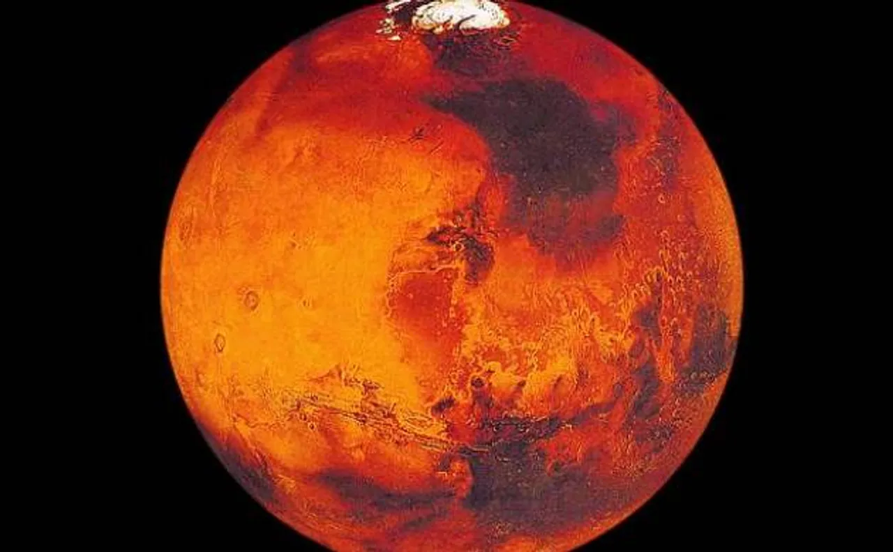 Heavy rainfall on Mars responsible for changing red planet's shape by impacting craters and creating river-like channels