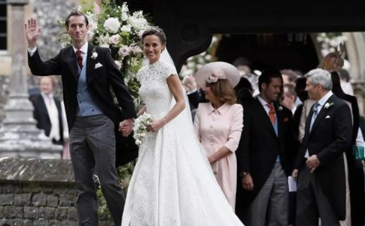 Pippa Middleton ties knot with James Matthews at star-studded affair in England (see pics)