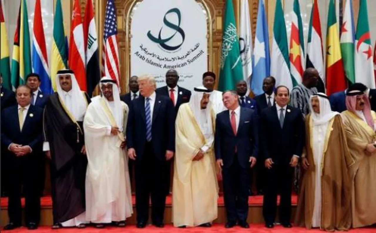 Trump acknowledges India as â€˜victim of terrorismâ€™ in presence of Pakistan Prime Minister Nawaz Sharif at Riyadh summit