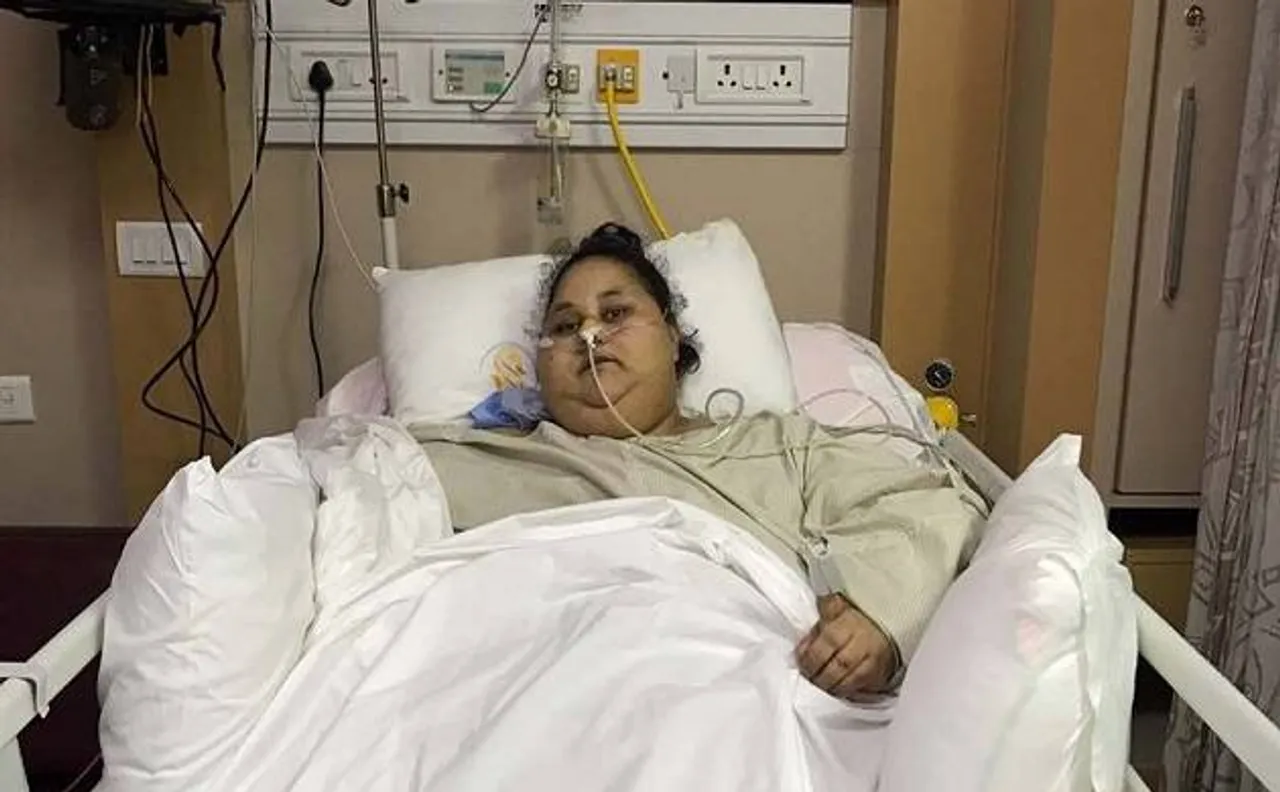 Eman Ahmed makes recovery; starts eating with mouth