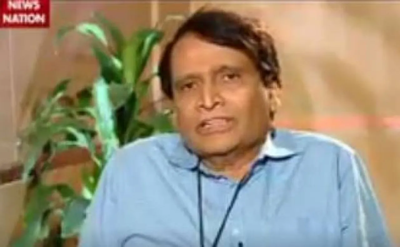 Railway Minister Suresh Prabhu at News Nation: 'We will ensure trains should not get delayed'