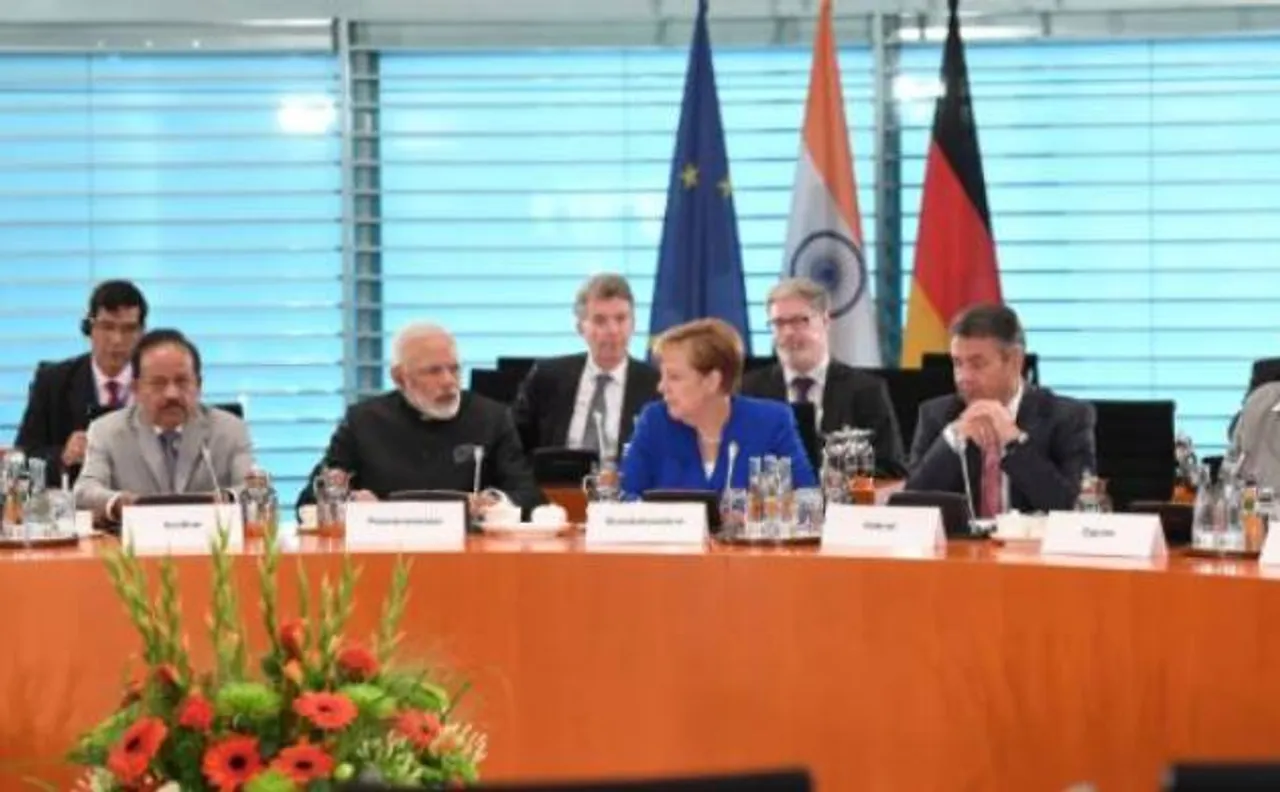 India, Germany underline determination to ease bilateral trade; agree to explore possibilities in space sector 