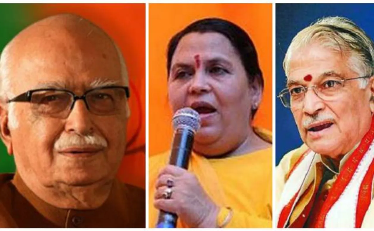 Babri Masjid case: Charges of criminal conspiracy framed against Advani, Joshi, Uma, 9 others by Special CBI Court