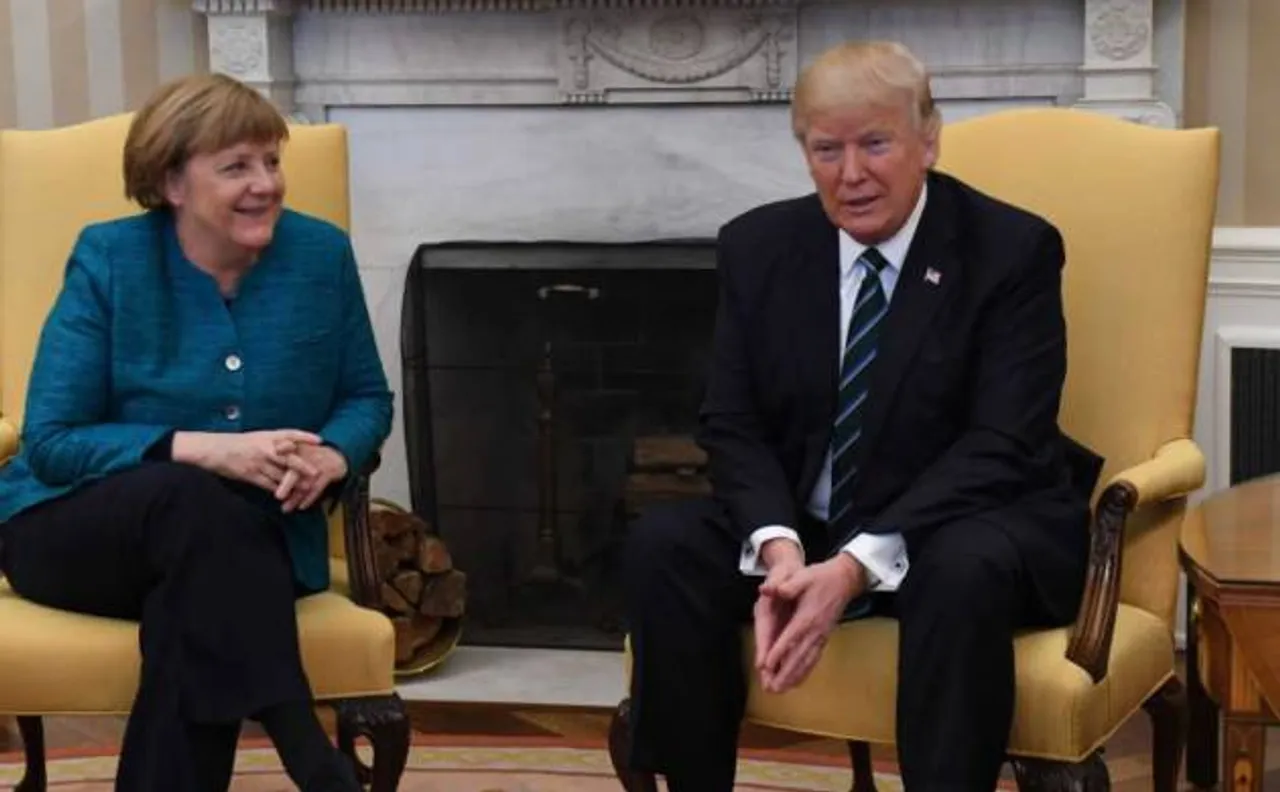 White House: Donald Trump has 'fairly unbelievable' relationship with German Chancellor Angela Merkel
