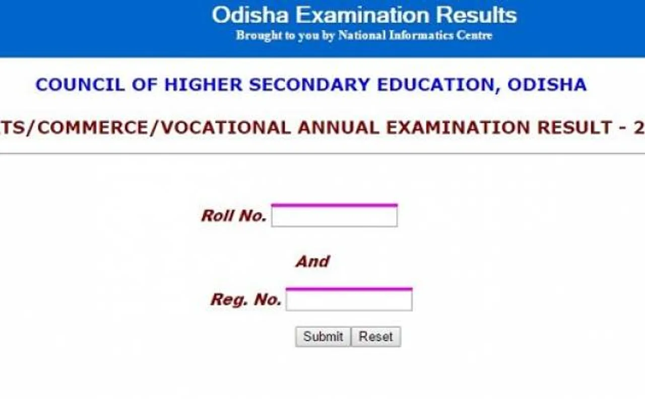 Odisha CHSE 12th Result 2017 declared; check your score card on orissaresults.nic.in
