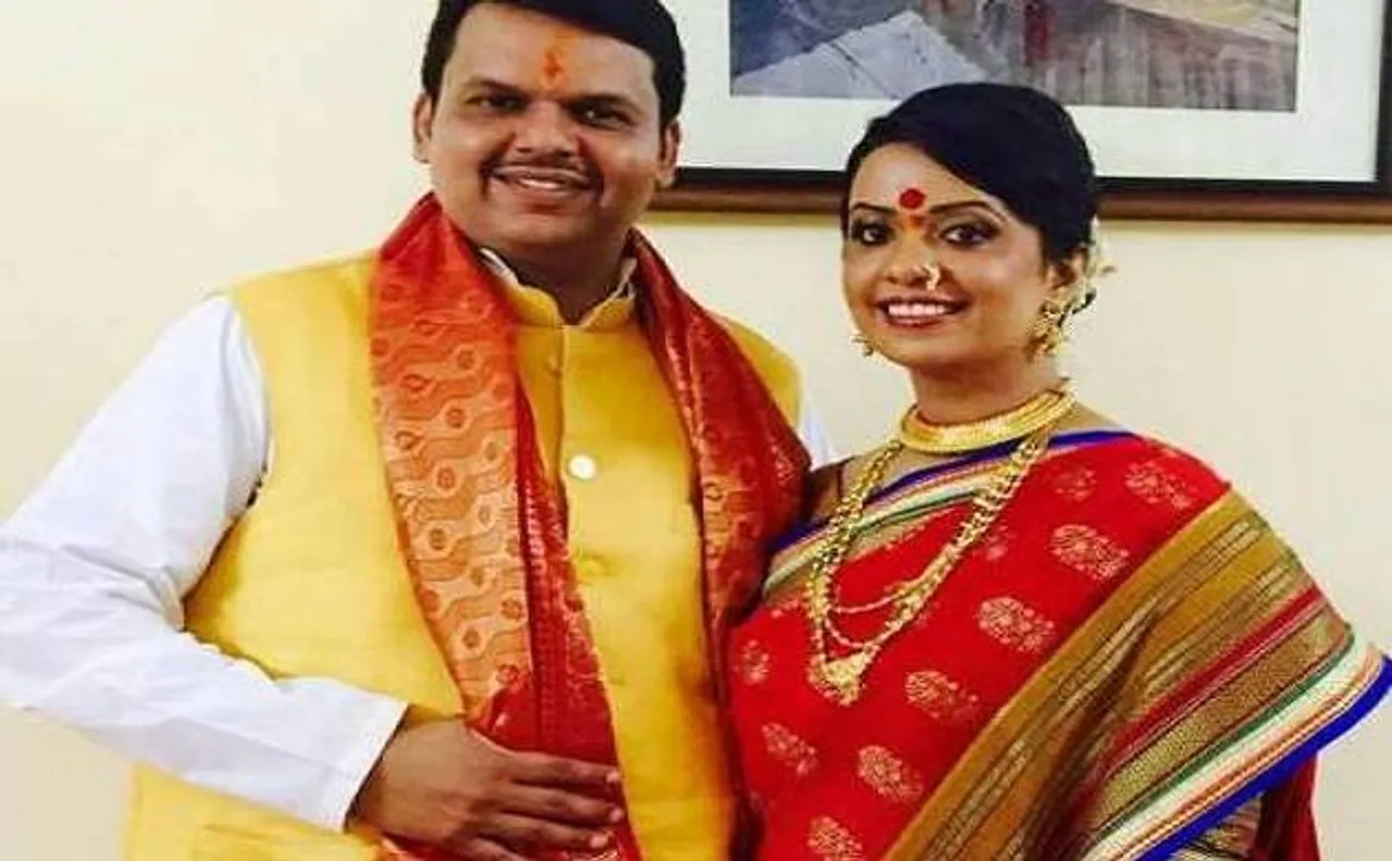Wife of Maha CM Devendra Fadnavis wants SHG made sanitary pads out of GST ambit