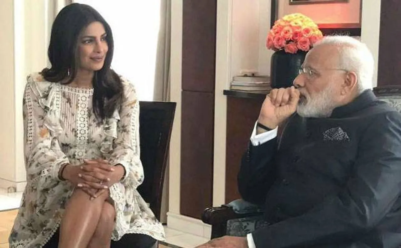 Modi has time to meet Priyanka Chopra, but not farmers: Congress