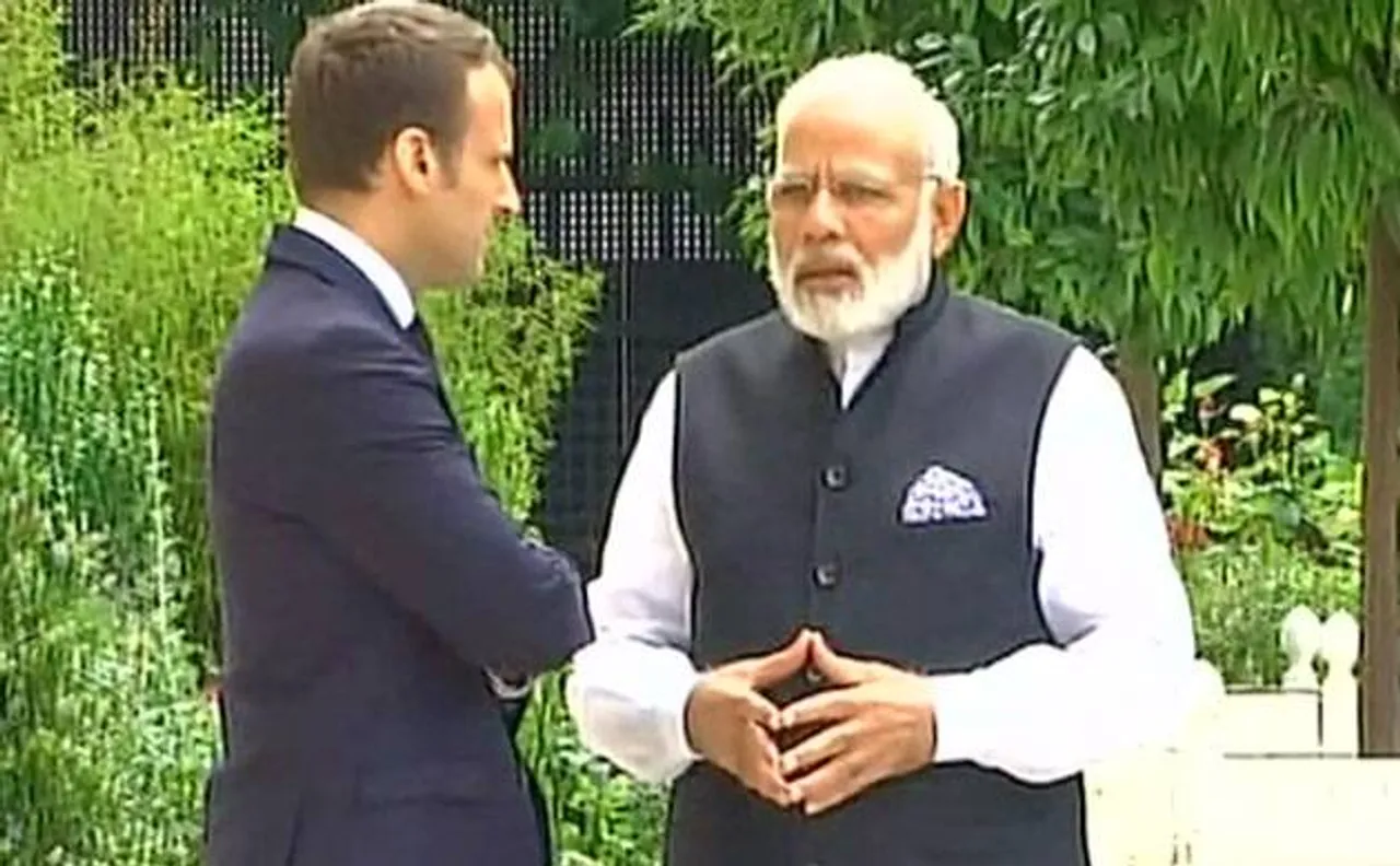 Indian soldiers dying for our freedom is evidence of strong bond between India and France, says President Emmanuel Macron