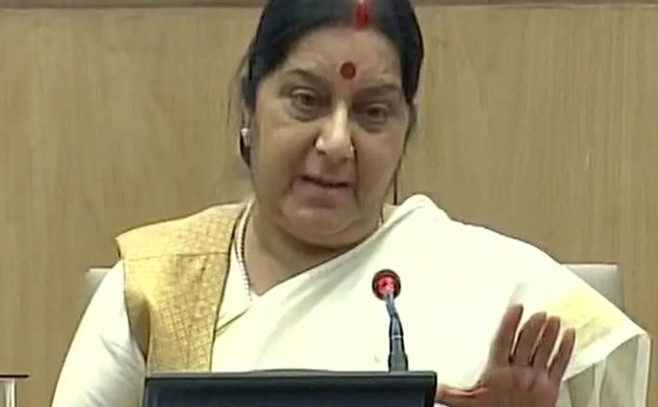 3 years of Modi govt | Sushma: 'No 3rd party mediation required in talks with Pak; terrorism and dialogue can't go hand-in-handâ€™