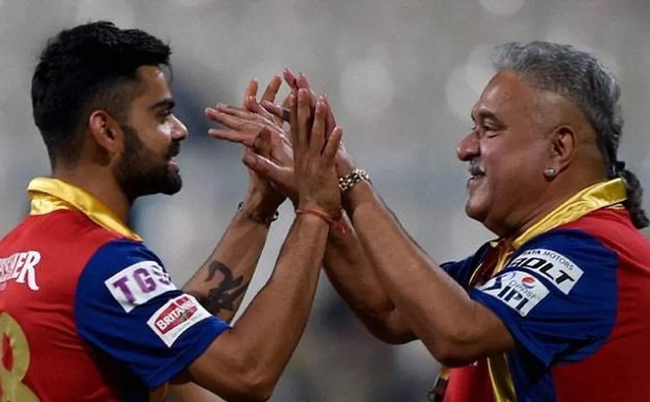 Vijay Mallya lands up at Kohli event; Indian cricket team avoids him