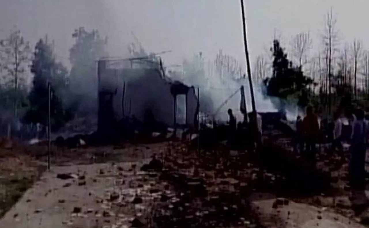 MP: Fire breaks out at cracker factory in Kheri village in Balaghat; 20 dead, 10 injured