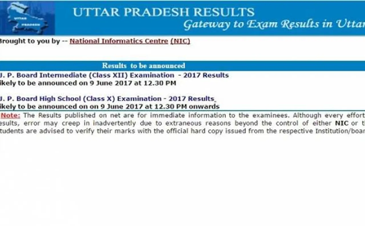  Uttar Pradesh Madhyamik Shiksha Parishad to announce UP board class 12th result tomorrow