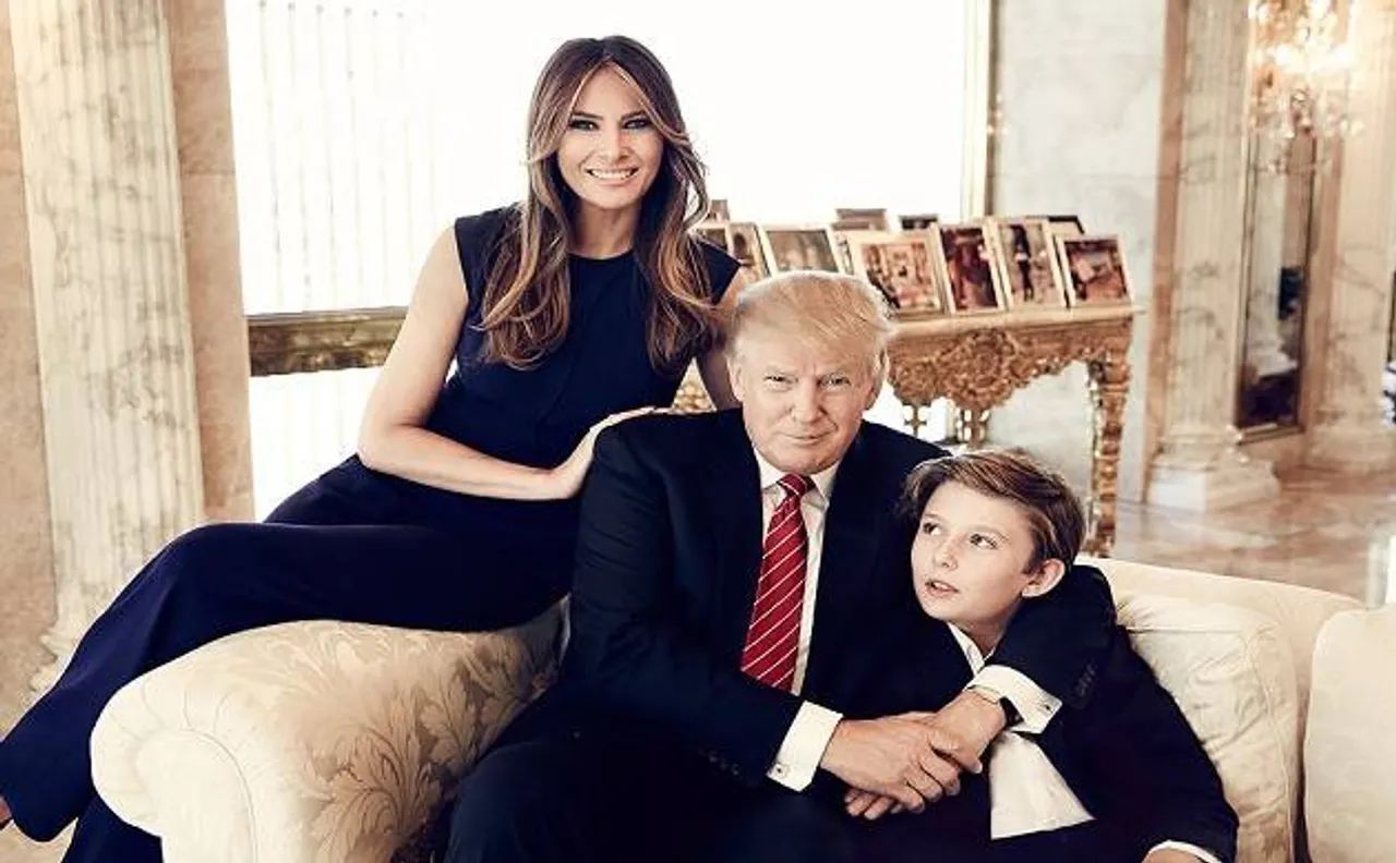 First lady of United States Melania Trump moves into White House with son Barron