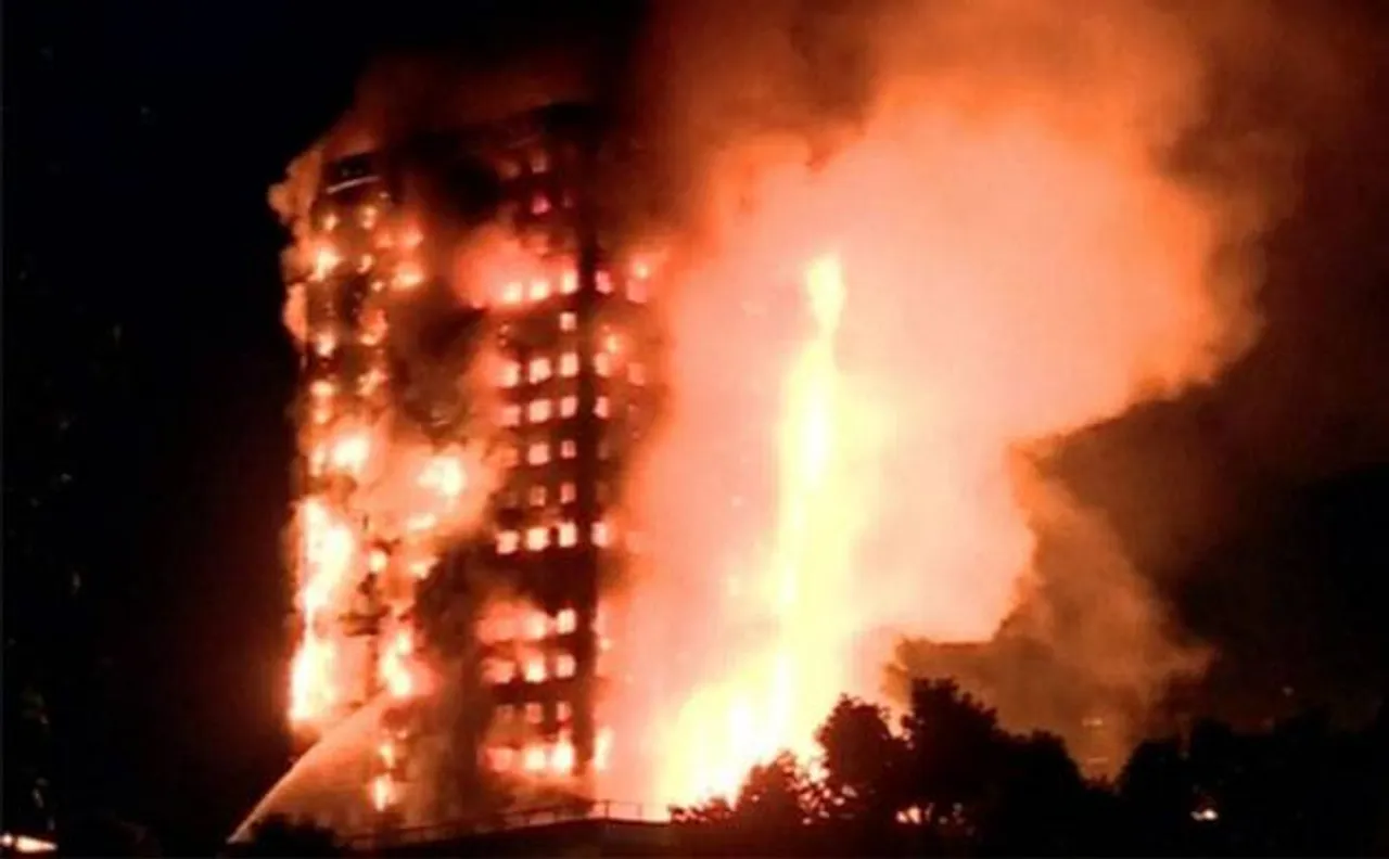 London: 12 dead as huge fire engulfs 24-storey residential tower; death toll may rise further