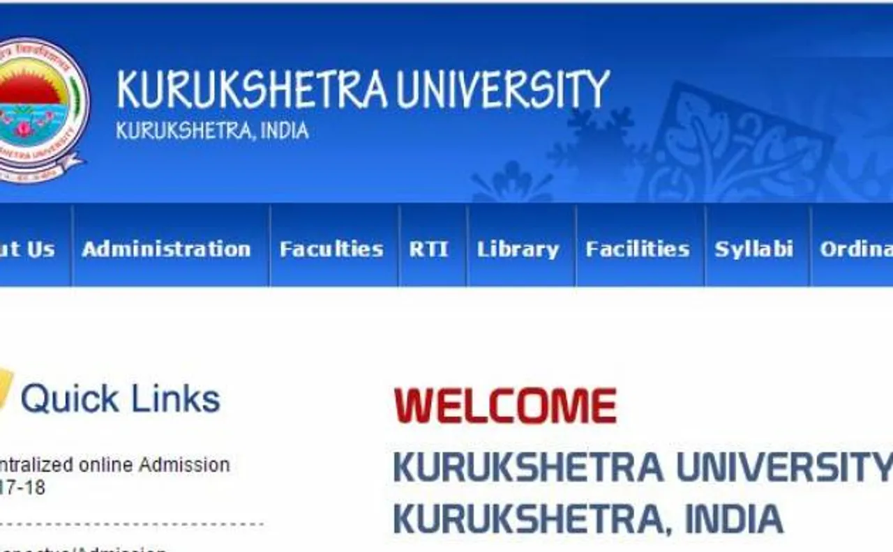 â€ªâ€ªKurukshetra Universityâ€¬ KUK BA 1st semester result 2017 announced at kuk.ac.in; check your pass percentage here