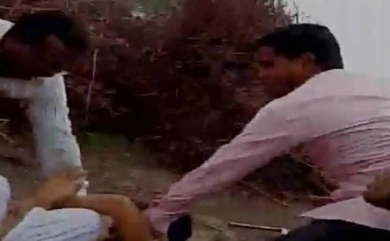 Maharashtra: Congress MLA Abdul Sattar thrashes farmer over land dispute