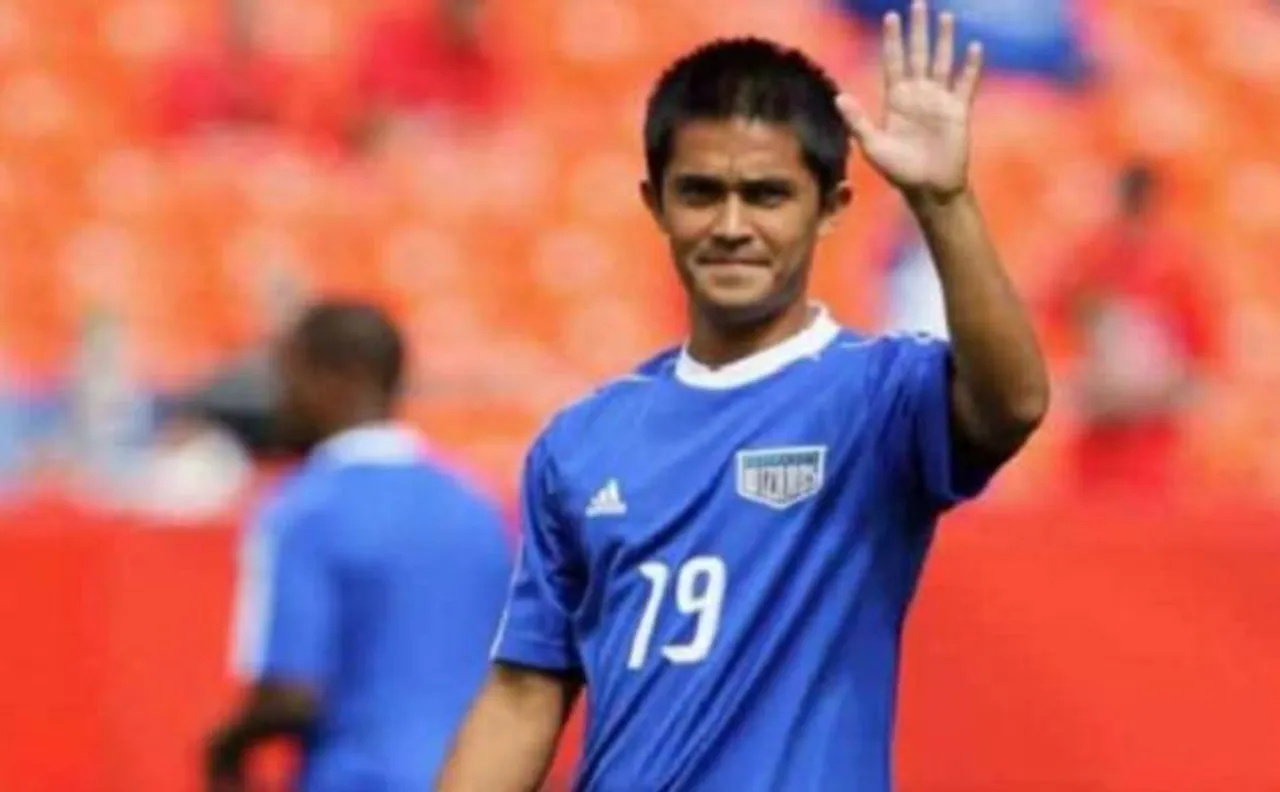 Indian footballer Sunil Chhetriâ€™s strike rate better than Ronaldo, Messi; goes past Rooney with 54 goals