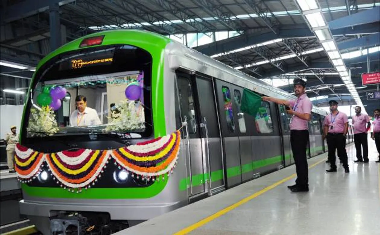 President Mukherjee inaugurates Namma Metro; Bengaluru gets 42km long underground Green Line