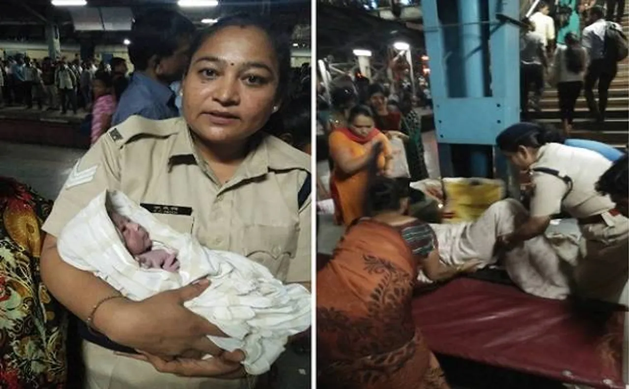 Thane: 24-year-old woman gives birth to baby boy on railway platform