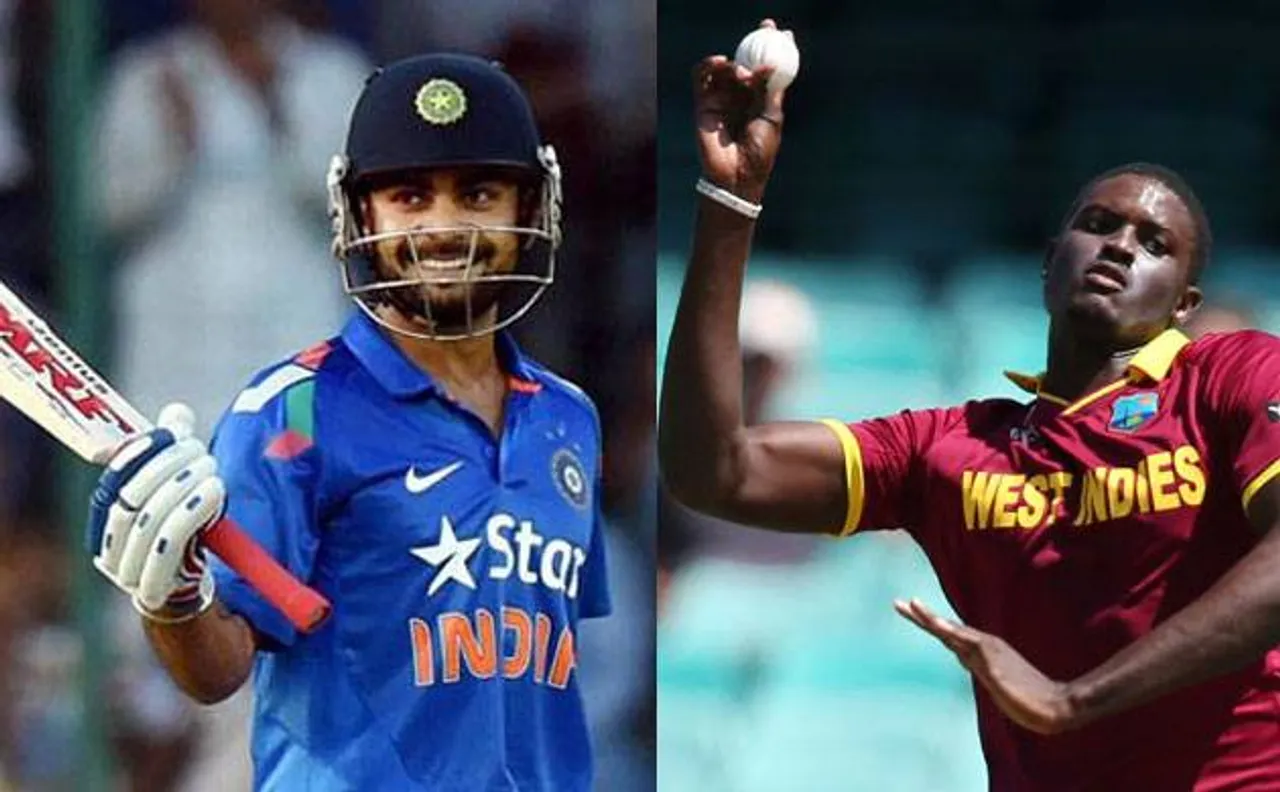 India vs West Indies: Rahane, Kohli's blitzkrieg help India to post 310 runs in rain-curtailed first innings