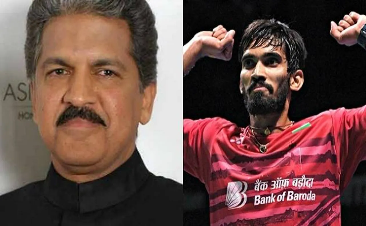 Mahindra Group Chairman Anand Mahindra to gift TUV300 to shuttler Kidambi Srikanth