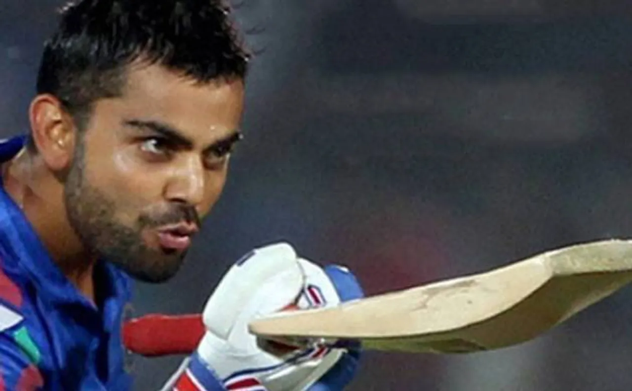 India vs WI: Rahane, Kohli's blitzkrieg help India to post 310 runs in rain-curtailed first innings