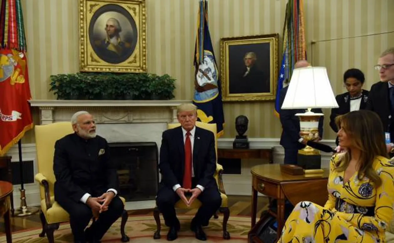 PM Modi, President Trump skip discussion on contentious H-1B visa issue